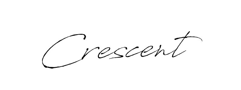 Also we have Crescent name is the best signature style. Create professional handwritten signature collection using Antro_Vectra autograph style. Crescent signature style 6 images and pictures png