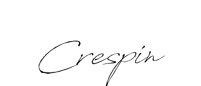 Crespin stylish signature style. Best Handwritten Sign (Antro_Vectra) for my name. Handwritten Signature Collection Ideas for my name Crespin. Crespin signature style 6 images and pictures png