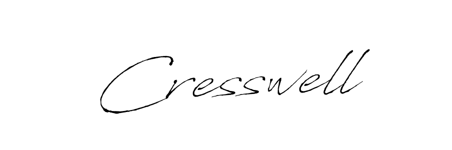 Also we have Cresswell name is the best signature style. Create professional handwritten signature collection using Antro_Vectra autograph style. Cresswell signature style 6 images and pictures png