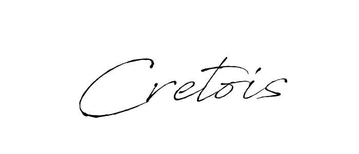 Create a beautiful signature design for name Cretois. With this signature (Antro_Vectra) fonts, you can make a handwritten signature for free. Cretois signature style 6 images and pictures png