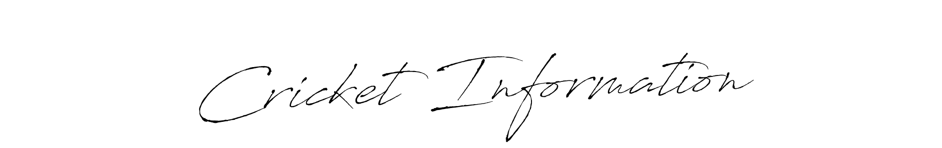 Antro_Vectra is a professional signature style that is perfect for those who want to add a touch of class to their signature. It is also a great choice for those who want to make their signature more unique. Get Cricket Information name to fancy signature for free. Cricket Information signature style 6 images and pictures png
