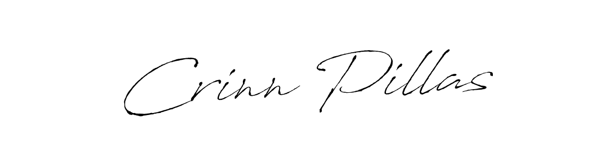 Create a beautiful signature design for name Crinn Pillas. With this signature (Antro_Vectra) fonts, you can make a handwritten signature for free. Crinn Pillas signature style 6 images and pictures png
