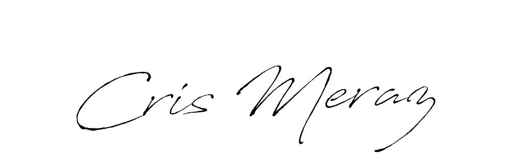 How to make Cris Meraz signature? Antro_Vectra is a professional autograph style. Create handwritten signature for Cris Meraz name. Cris Meraz signature style 6 images and pictures png