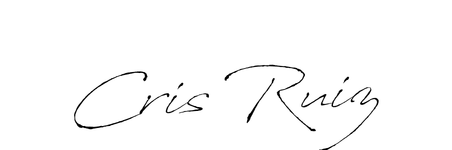 Antro_Vectra is a professional signature style that is perfect for those who want to add a touch of class to their signature. It is also a great choice for those who want to make their signature more unique. Get Cris Ruiz name to fancy signature for free. Cris Ruiz signature style 6 images and pictures png