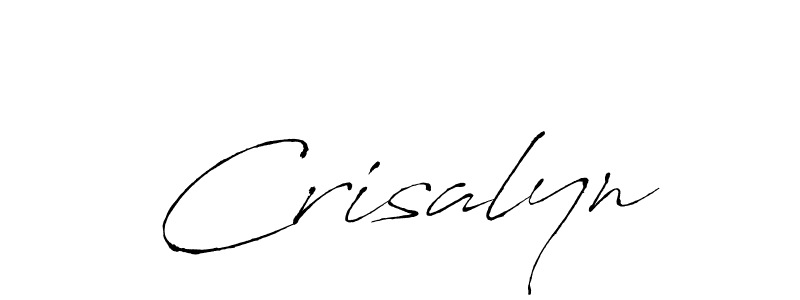 How to make Crisalyn name signature. Use Antro_Vectra style for creating short signs online. This is the latest handwritten sign. Crisalyn signature style 6 images and pictures png