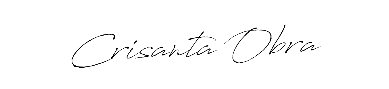 Use a signature maker to create a handwritten signature online. With this signature software, you can design (Antro_Vectra) your own signature for name Crisanta Obra. Crisanta Obra signature style 6 images and pictures png