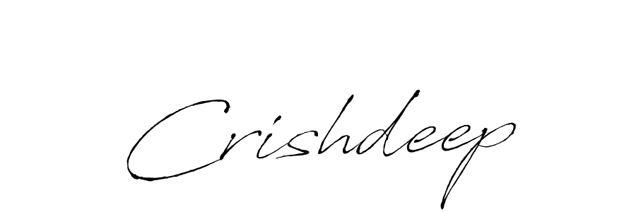 How to make Crishdeep name signature. Use Antro_Vectra style for creating short signs online. This is the latest handwritten sign. Crishdeep signature style 6 images and pictures png