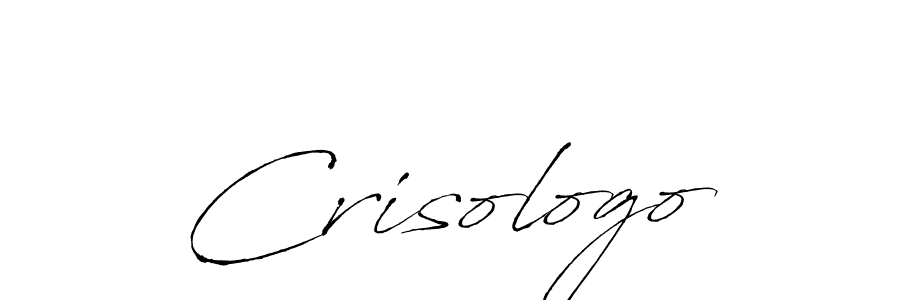 How to make Crisologo signature? Antro_Vectra is a professional autograph style. Create handwritten signature for Crisologo name. Crisologo signature style 6 images and pictures png
