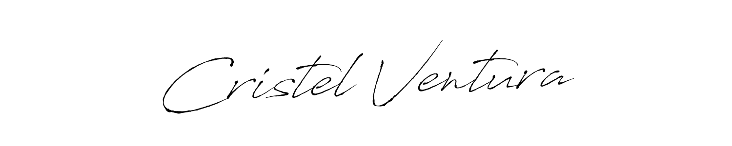 You should practise on your own different ways (Antro_Vectra) to write your name (Cristel Ventura) in signature. don't let someone else do it for you. Cristel Ventura signature style 6 images and pictures png