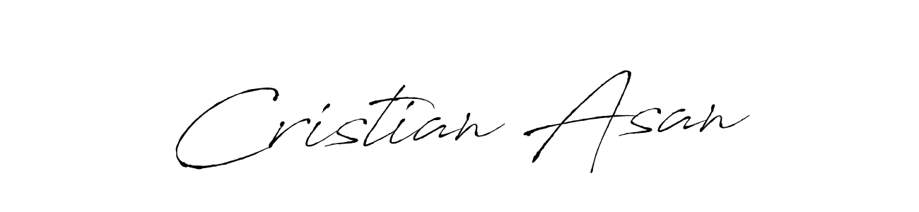 Once you've used our free online signature maker to create your best signature Antro_Vectra style, it's time to enjoy all of the benefits that Cristian Asan name signing documents. Cristian Asan signature style 6 images and pictures png