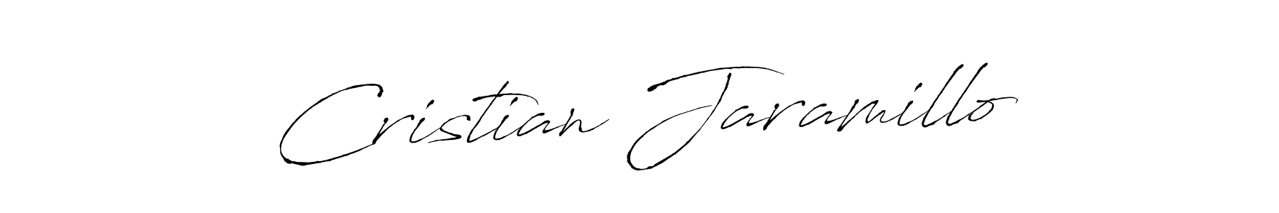 Cristian Jaramillo stylish signature style. Best Handwritten Sign (Antro_Vectra) for my name. Handwritten Signature Collection Ideas for my name Cristian Jaramillo. Cristian Jaramillo signature style 6 images and pictures png