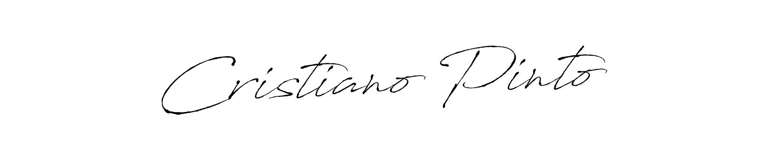 Create a beautiful signature design for name Cristiano Pinto. With this signature (Antro_Vectra) fonts, you can make a handwritten signature for free. Cristiano Pinto signature style 6 images and pictures png