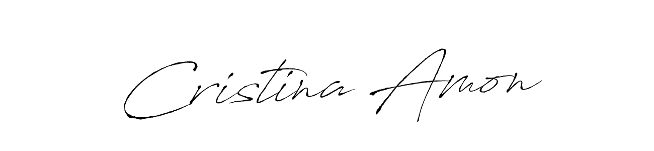 Make a beautiful signature design for name Cristina Amon. Use this online signature maker to create a handwritten signature for free. Cristina Amon signature style 6 images and pictures png