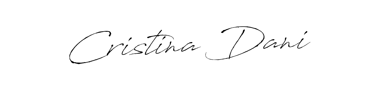 Also You can easily find your signature by using the search form. We will create Cristina Dani name handwritten signature images for you free of cost using Antro_Vectra sign style. Cristina Dani signature style 6 images and pictures png