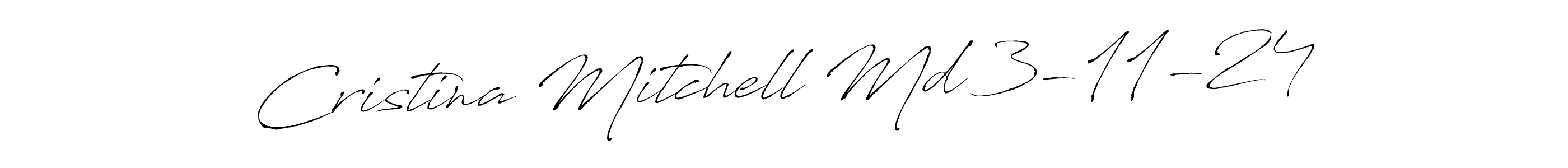 You can use this online signature creator to create a handwritten signature for the name Cristina Mitchell Md 3-11-24. This is the best online autograph maker. Cristina Mitchell Md 3-11-24 signature style 6 images and pictures png