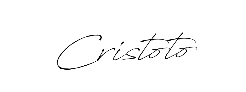 How to make Cristoto name signature. Use Antro_Vectra style for creating short signs online. This is the latest handwritten sign. Cristoto signature style 6 images and pictures png