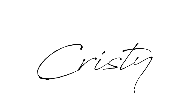 Cristy stylish signature style. Best Handwritten Sign (Antro_Vectra) for my name. Handwritten Signature Collection Ideas for my name Cristy. Cristy signature style 6 images and pictures png