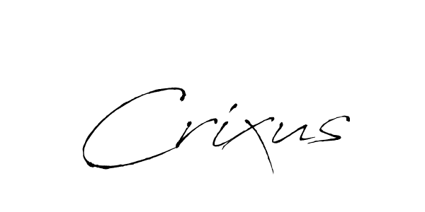 The best way (Antro_Vectra) to make a short signature is to pick only two or three words in your name. The name Crixus include a total of six letters. For converting this name. Crixus signature style 6 images and pictures png