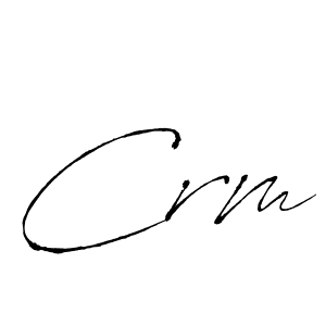 Use a signature maker to create a handwritten signature online. With this signature software, you can design (Antro_Vectra) your own signature for name Crm. Crm signature style 6 images and pictures png