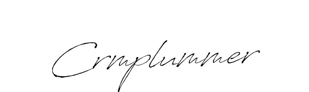 Antro_Vectra is a professional signature style that is perfect for those who want to add a touch of class to their signature. It is also a great choice for those who want to make their signature more unique. Get Crmplummer name to fancy signature for free. Crmplummer signature style 6 images and pictures png