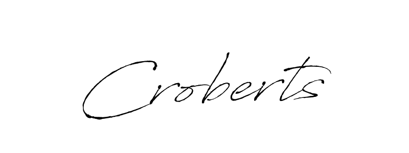 Antro_Vectra is a professional signature style that is perfect for those who want to add a touch of class to their signature. It is also a great choice for those who want to make their signature more unique. Get Croberts name to fancy signature for free. Croberts signature style 6 images and pictures png