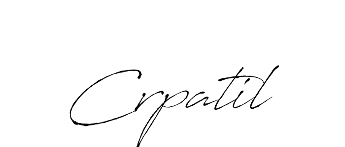 Make a beautiful signature design for name Crpatil. Use this online signature maker to create a handwritten signature for free. Crpatil signature style 6 images and pictures png