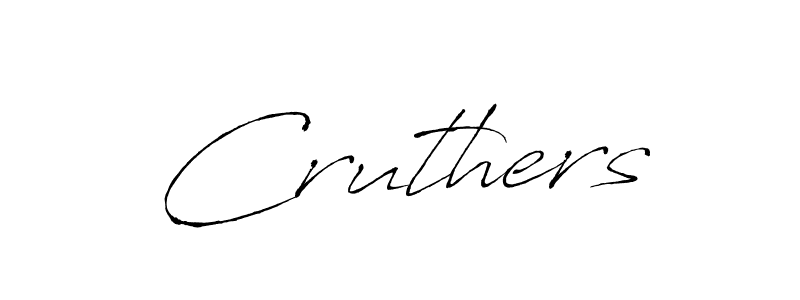 Design your own signature with our free online signature maker. With this signature software, you can create a handwritten (Antro_Vectra) signature for name Cruthers. Cruthers signature style 6 images and pictures png