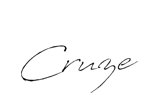 How to make Cruze name signature. Use Antro_Vectra style for creating short signs online. This is the latest handwritten sign. Cruze signature style 6 images and pictures png