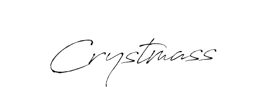 Make a beautiful signature design for name Crystmass. With this signature (Antro_Vectra) style, you can create a handwritten signature for free. Crystmass signature style 6 images and pictures png