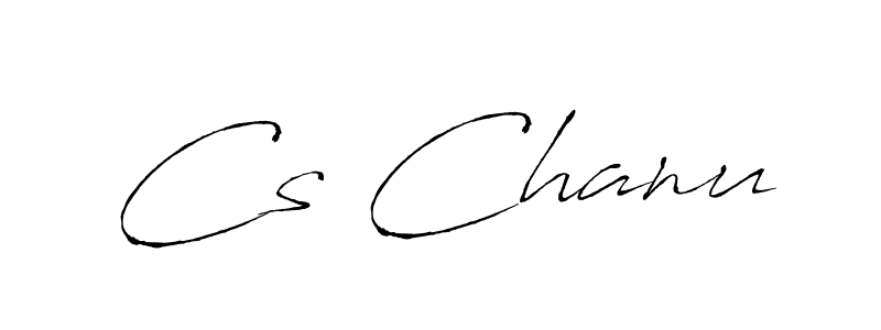 Antro_Vectra is a professional signature style that is perfect for those who want to add a touch of class to their signature. It is also a great choice for those who want to make their signature more unique. Get Cs Chanu name to fancy signature for free. Cs Chanu signature style 6 images and pictures png