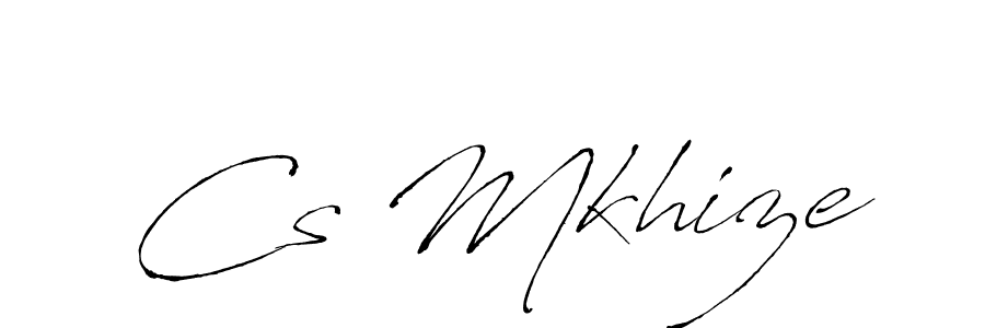You should practise on your own different ways (Antro_Vectra) to write your name (Cs Mkhize) in signature. don't let someone else do it for you. Cs Mkhize signature style 6 images and pictures png