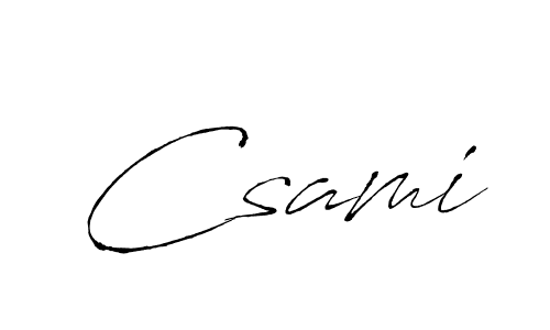 How to make Csami name signature. Use Antro_Vectra style for creating short signs online. This is the latest handwritten sign. Csami signature style 6 images and pictures png
