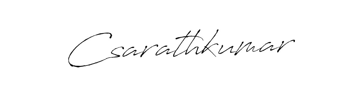 Make a short Csarathkumar signature style. Manage your documents anywhere anytime using Antro_Vectra. Create and add eSignatures, submit forms, share and send files easily. Csarathkumar signature style 6 images and pictures png