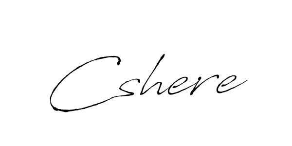 Also we have Cshere name is the best signature style. Create professional handwritten signature collection using Antro_Vectra autograph style. Cshere signature style 6 images and pictures png