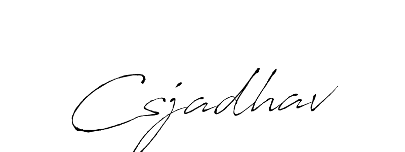 This is the best signature style for the Csjadhav name. Also you like these signature font (Antro_Vectra). Mix name signature. Csjadhav signature style 6 images and pictures png