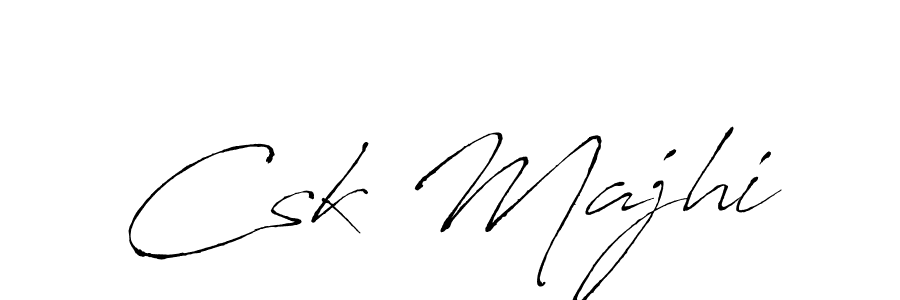 Make a beautiful signature design for name Csk Majhi. Use this online signature maker to create a handwritten signature for free. Csk Majhi signature style 6 images and pictures png