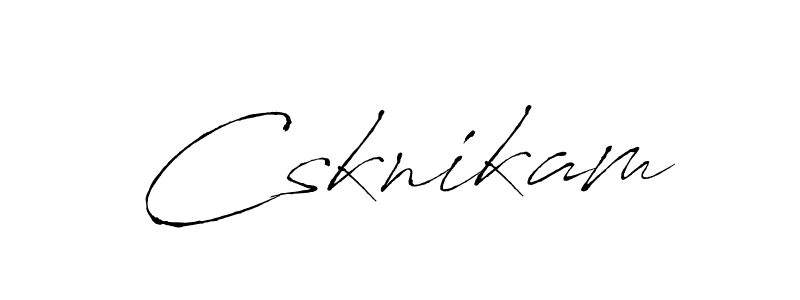 Here are the top 10 professional signature styles for the name Csknikam. These are the best autograph styles you can use for your name. Csknikam signature style 6 images and pictures png