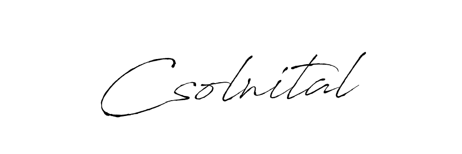 Also You can easily find your signature by using the search form. We will create Csolnital name handwritten signature images for you free of cost using Antro_Vectra sign style. Csolnital signature style 6 images and pictures png