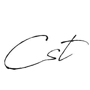 This is the best signature style for the Cst name. Also you like these signature font (Antro_Vectra). Mix name signature. Cst signature style 6 images and pictures png