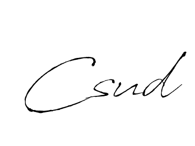 How to make Csud name signature. Use Antro_Vectra style for creating short signs online. This is the latest handwritten sign. Csud signature style 6 images and pictures png