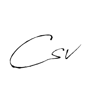 The best way (Antro_Vectra) to make a short signature is to pick only two or three words in your name. The name Csv include a total of six letters. For converting this name. Csv signature style 6 images and pictures png