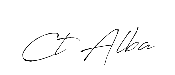 Make a short Ct Alba signature style. Manage your documents anywhere anytime using Antro_Vectra. Create and add eSignatures, submit forms, share and send files easily. Ct Alba signature style 6 images and pictures png