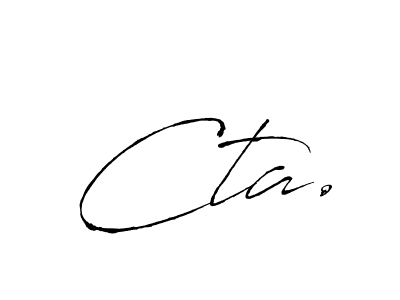 Also You can easily find your signature by using the search form. We will create Cta. name handwritten signature images for you free of cost using Antro_Vectra sign style. Cta. signature style 6 images and pictures png