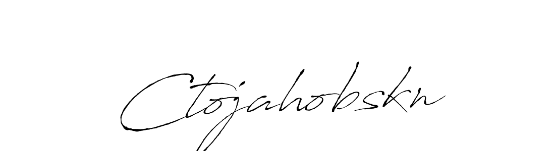 The best way (Antro_Vectra) to make a short signature is to pick only two or three words in your name. The name Ctojahobskn include a total of six letters. For converting this name. Ctojahobskn signature style 6 images and pictures png