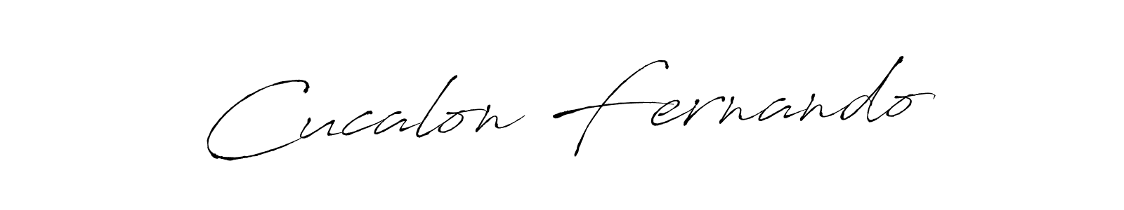 It looks lik you need a new signature style for name Cucalon Fernando. Design unique handwritten (Antro_Vectra) signature with our free signature maker in just a few clicks. Cucalon Fernando signature style 6 images and pictures png