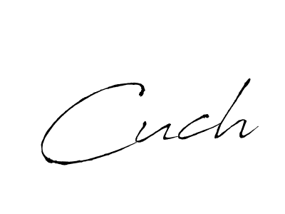 Make a beautiful signature design for name Cuch. With this signature (Antro_Vectra) style, you can create a handwritten signature for free. Cuch signature style 6 images and pictures png