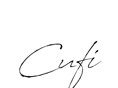 if you are searching for the best signature style for your name Cufi. so please give up your signature search. here we have designed multiple signature styles  using Antro_Vectra. Cufi signature style 6 images and pictures png