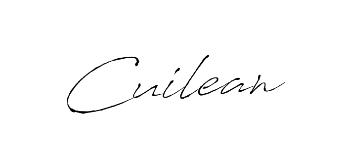 Use a signature maker to create a handwritten signature online. With this signature software, you can design (Antro_Vectra) your own signature for name Cuilean. Cuilean signature style 6 images and pictures png