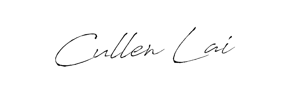 It looks lik you need a new signature style for name Cullen Lai. Design unique handwritten (Antro_Vectra) signature with our free signature maker in just a few clicks. Cullen Lai signature style 6 images and pictures png