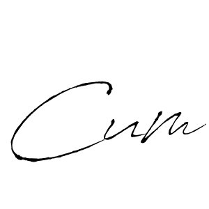 Also we have Cum name is the best signature style. Create professional handwritten signature collection using Antro_Vectra autograph style. Cum signature style 6 images and pictures png